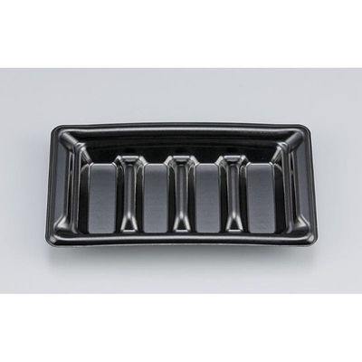 シーピー化成 寿司桶 SF角段18-10 黒 本体 0278418100525 1ケース(1500個(50個×30)（直送品）