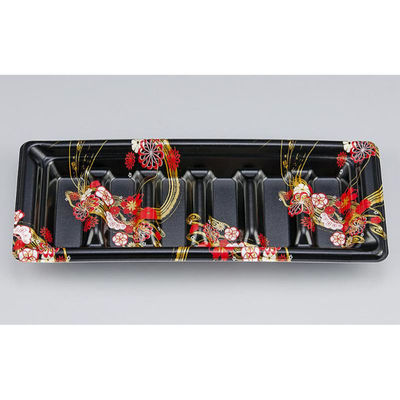 シーピー化成 寿司桶 SF角段25-10 花糸 本体 027842510A415 1ケース(1200個(50個×24)（直送品）