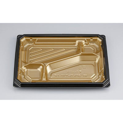 シーピー化成 弁当容器 BFNアルバ10-1平 本漆GB 本体 028011011A565 1ケース(400個(50個×8)（直送品）