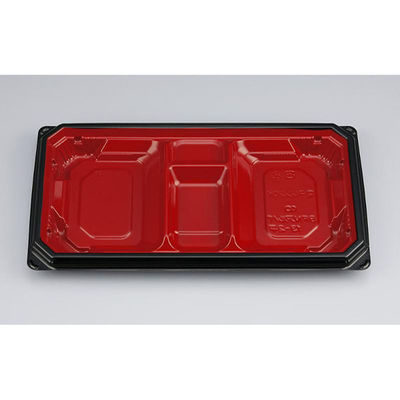 シーピー化成 弁当容器 BFNアルバ13-2平 本漆RB 本体 0280113122055 1ケース(300個(50個×6)（直送品）