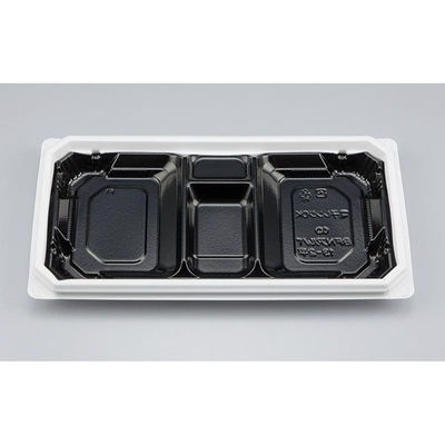 シーピー化成 弁当容器 BFNアルバ13-2平 BW 本体 0280113127235 1ケース(300個(50個×6)（直送品）