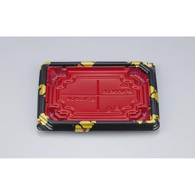 シーピー化成 惣菜容器 BFNたわら35 輪島内赤 本体 0280235008315 1ケース(800個(50個×16)（直送品）