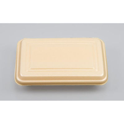 シーピー化成 弁当容器 VK-62 折蓋角丸中 クリーム 0300062000160 1ケース(900個(50個×18)（直送品）