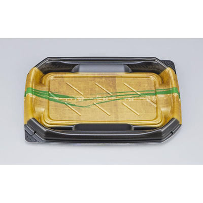 シーピー化成 寿司容器 SFN真潮皿24 秀英金 本体 0310124008995 1ケース(600個(50個×12)（直送品）