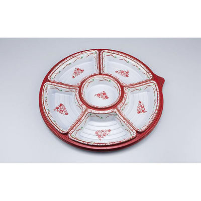 シーピー化成 オードブル容器 NUオードブル37 赤伊万里 本体 0391037002095 1ケース(120個(10個×12)（直送品）