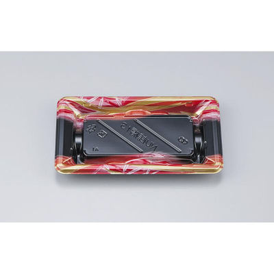 シーピー化成 寿司容器 NU桟橋13 そよ風赤 本体 0394013008075 1ケース(1500個(50個×30)（直送品）