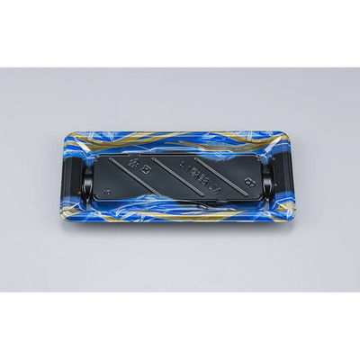 シーピー化成 寿司容器 NU桟橋14 そよ風青 本体 0394014008065 1ケース(1200個(50個×24)（直送品）