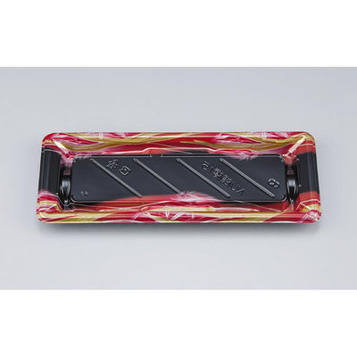 シーピー化成 寿司容器 NU桟橋15 そよ風赤 本体 0394015008075 1ケース(1000個(50個×20)（直送品）