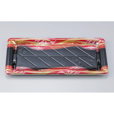 シーピー化成 寿司容器 NU桟橋26 そよ風赤 本体 0394026008075 1ケース(800個(50個×16)（直送品）