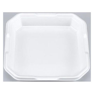 シーピー化成 発泡トレー L-カク1 無地 0505101000150 1ケース(600個(50個×12)（直送品）