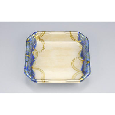 シーピー化成 発泡トレー L-カク1 波瓦青 051510100A600 1ケース(600個(50個×12)（直送品）