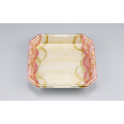 シーピー化成 発泡トレー L-カク2 波瓦桃 051510200A610 1ケース(600個(50個×12)（直送品）