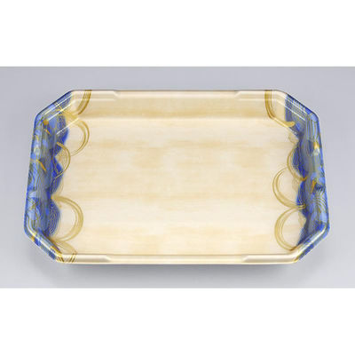 シーピー化成 発泡トレー L-カク4 波瓦青 051510400A600 1ケース(300個(50個×6)（直送品）