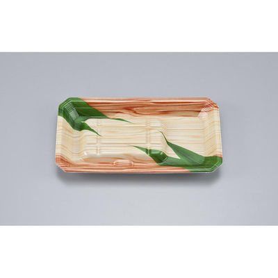 シーピー化成 発泡トレー 新匠-ウナギ20-11 笹木目 0536020111470 1ケース(1800個(50個×36)（直送品）