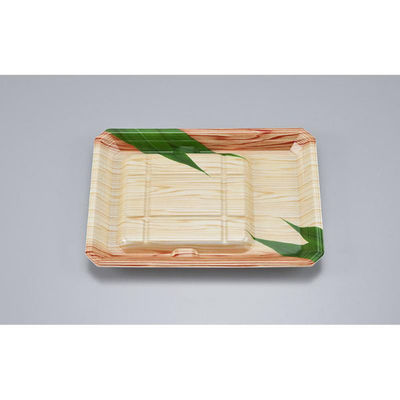 シーピー化成 発泡トレー 新匠-ウナギ22-16 笹木目 0536022161470 1ケース(800個(50個×16)（直送品）