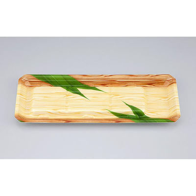 シーピー化成 発泡トレー 新匠-ウナギ33-12 笹木目 0536033121470 1ケース(1000個(50個×20)（直送品）