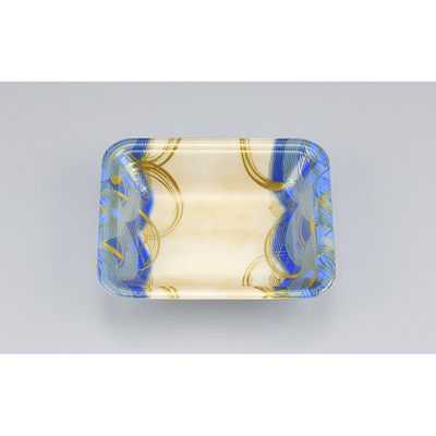 シーピー化成 発泡トレー 新LF13-30 波瓦青 055061330A600 1ケース(2400個(100個×24)（直送品）