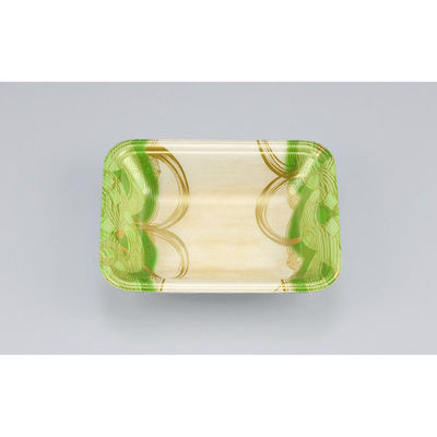 シーピー化成 発泡トレー 新LF12-30 波瓦緑 055061230A620 1ケース(2500個(100個×25)（直送品）