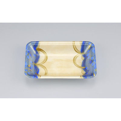 シーピー化成 発泡トレー 新LL13-30 波瓦青 055121330A600 1ケース(1800個(100個×18)（直送品）