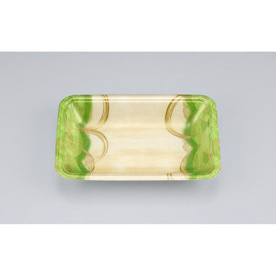 シーピー化成 発泡トレー 新LL13-30 波瓦緑 055121330A620 1ケース(1800個(100個×18)（直送品）