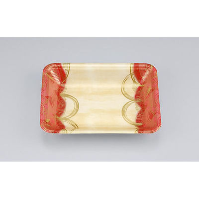 シーピー化成 発泡トレー 新LL15-30 波瓦赤 055121530A590 1ケース(1600個(100個×16)（直送品）