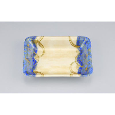 シーピー化成 発泡トレー 新LL15-30 波瓦青 055121530A600 1ケース(1600個(100個×16)（直送品）