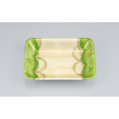 シーピー化成 発泡トレー 新LL15-30 波瓦緑 055121530A620 1ケース(1600個(100個×16)（直送品）