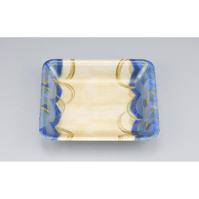 シーピー化成 発泡トレー 新LL17-30 波瓦青 055121730A600 1ケース(1200個(100個×12)（直送品）