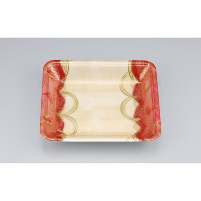 シーピー化成 発泡トレー 新LL17-30 波瓦赤 055121730A590 1ケース(1200個(100個×12)（直送品）