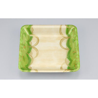 シーピー化成 発泡トレー 新LL20-30 波瓦緑 055122030A620 1ケース(1200個(100個×12)（直送品）