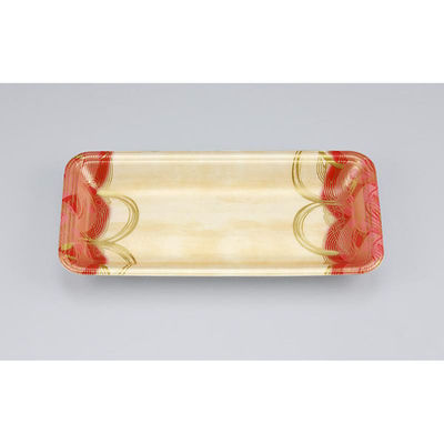 シーピー化成 発泡トレー 新LQ12-25 波瓦赤 055171225A590 1ケース(1500個(100個×15)（直送品）