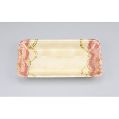 シーピー化成 発泡トレー 新LQ14-25 波瓦桃 055171425A610 1ケース(1500個(100個×15)（直送品）