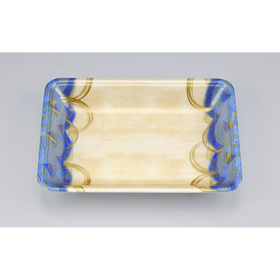 シーピー化成 発泡トレー 新LQ18-33 波瓦青 055171833A600 1ケース(900個(100個×9)（直送品）