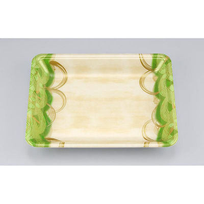 シーピー化成 発泡トレー 新LQ20-30 波瓦緑 055172030A620 1ケース(900個(100個×9)（直送品）