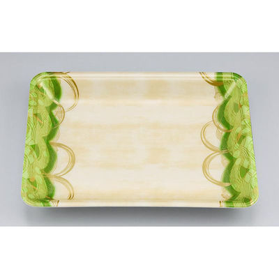 シーピー化成 発泡トレー 新LR21-30 波瓦緑 055182130A620 1ケース(600個(100個×6)（直送品）