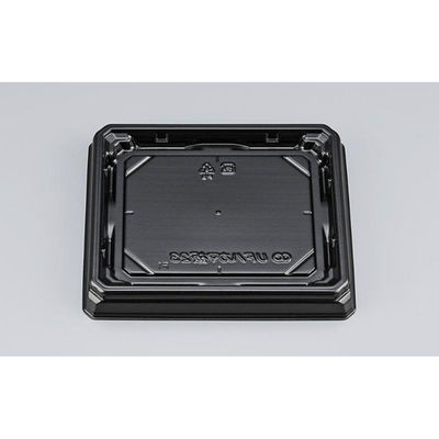 シーピー化成 寿司容器 UFハカマ板23 黒 本体 0597123000525 1ケース(600個(50個×12)（直送品）