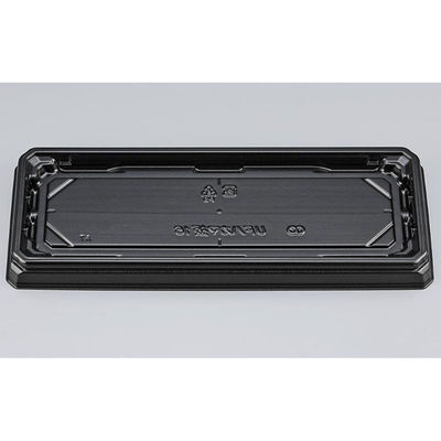 シーピー化成 寿司容器 UFハカマ板16 黒 本体 0597116000525 1ケース(600個(50個×12)（直送品）