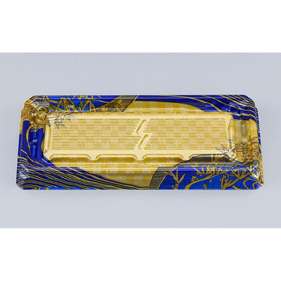 シーピー化成 寿司容器 UFハカマ板段15 上弦紺 本体 0597215009835 1ケース(1000個(50個×20)（直送品）