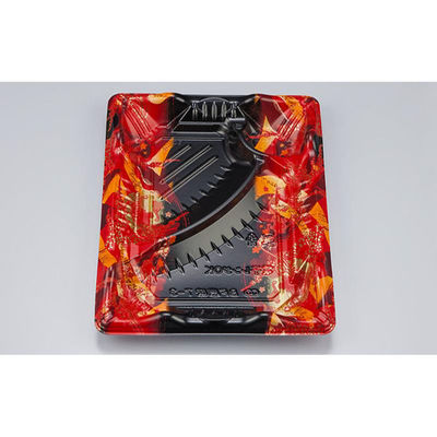 シーピー化成 弁当容器 BF恵味7-3 短冊赤 本体(N) 0745807038265 1ケース(800個(50個×16)（直送品）