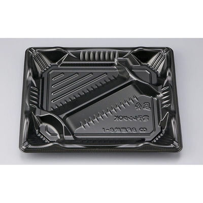 シーピー化成 弁当容器 BF恵味8-1 黒 本体(N) 0745808010525 1ケース(600個(50個×12)（直送品）