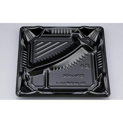 シーピー化成 弁当容器 BF恵味12-1 黒 本体(N) 0745812010525 1ケース(600個(50個×12)（直送品）