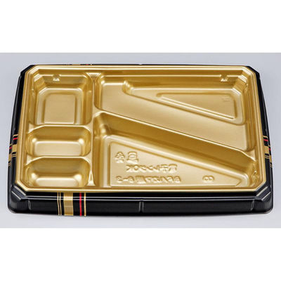 シーピー化成 弁当容器 BFハカマ膳8-3 四辻金 本体(N) 0746108038925 1ケース(600個(50個×12)（直送品）