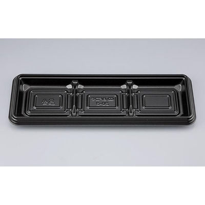 シーピー化成 オードブル容器 BFコモ20-3黒 本体(N) 0747420030525 1ケース(800個(50個×16)（直送品）