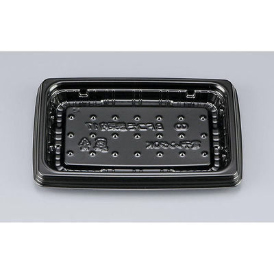 シーピー化成 惣菜容器 BFコモ惣菜内17 黒 本体(N) 0747717000525 1ケース(1200個(50個×24)（直送品）