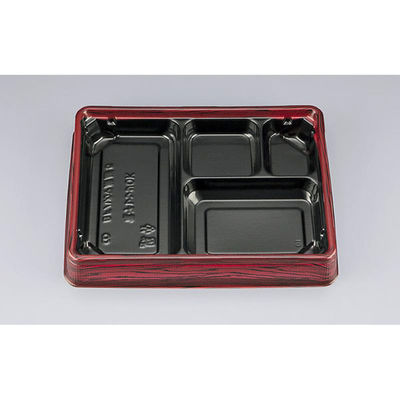 シーピー化成 弁当容器 BFハカマ集膳5 ローズW 本体(N) 0748205002605 1ケース(600個(50個×12)（直送品）