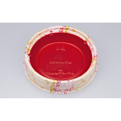 シーピー化成 どんぶり容器 BFハカマ集丸27 花風月 本体(N) 0748427006175 1ケース(600個(50個×12)（直送品）