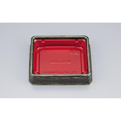 シーピー化成 どんぶり容器 BFハカマ集折8 金板目 本体(N) 0748708003255 1ケース(800個(50個×16)（直送品）