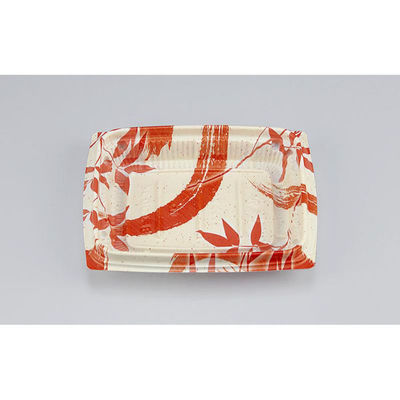 シーピー化成 惣菜容器 BFエコD34 月竹朱(N) 075234000A375 1ケース(1000個(50個×20)（直送品）