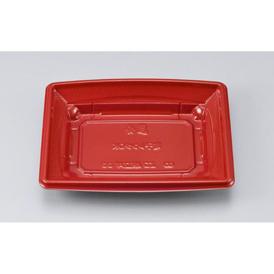 シーピー化成 どんぶり容器 エコ際立丼33 朱 本体 0756133005055 1ケース(1200個(50個×24)（直送品）