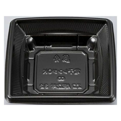 シーピー化成 寿司容器 エコ際立丼32 黒 本体 0756132000525 1ケース(1600個(50個×32)（直送品）